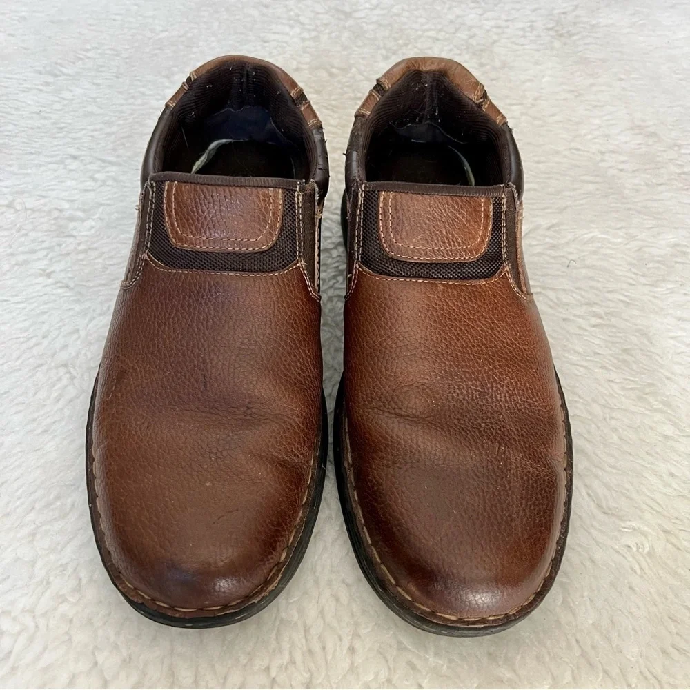 Core Croft & Barrow Grain Leather Slip On Shoes Size 11 M
